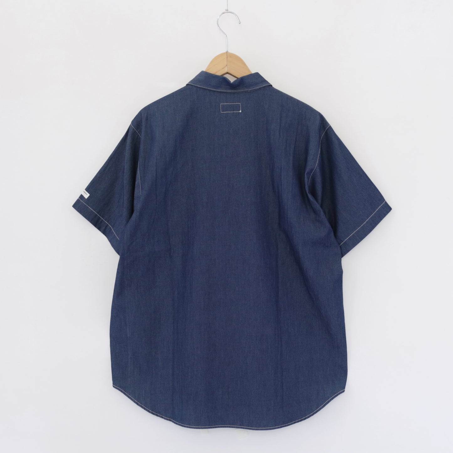 Half Zip Shirt- 4.5oz Denim Shirting｜Indigo