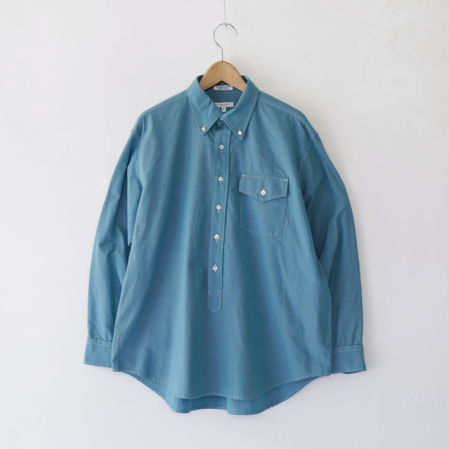 IVY BD Shirt - Cotton Iridescent｜Jade