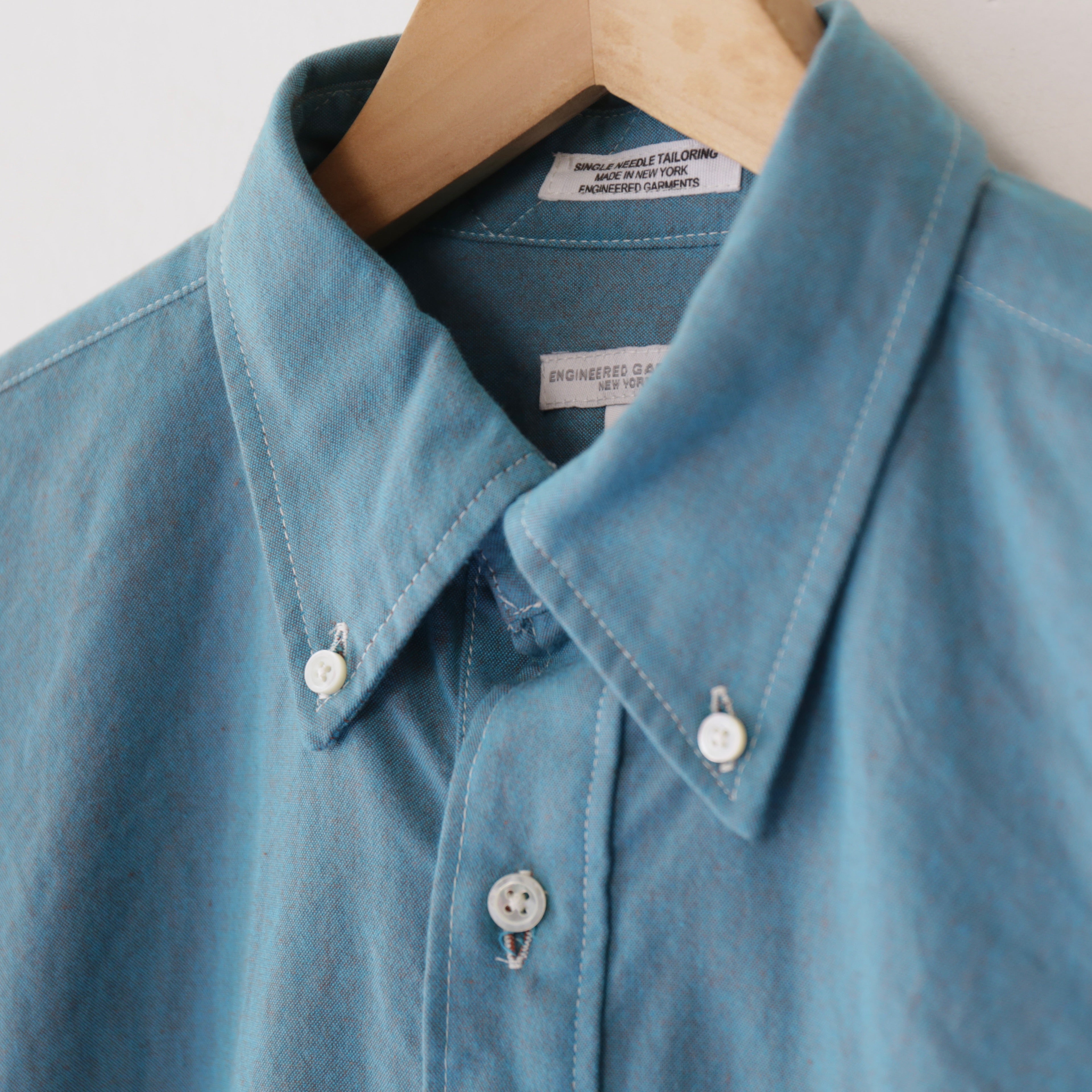 IVY BD Shirt - Cotton Iridescent｜Jade – everly