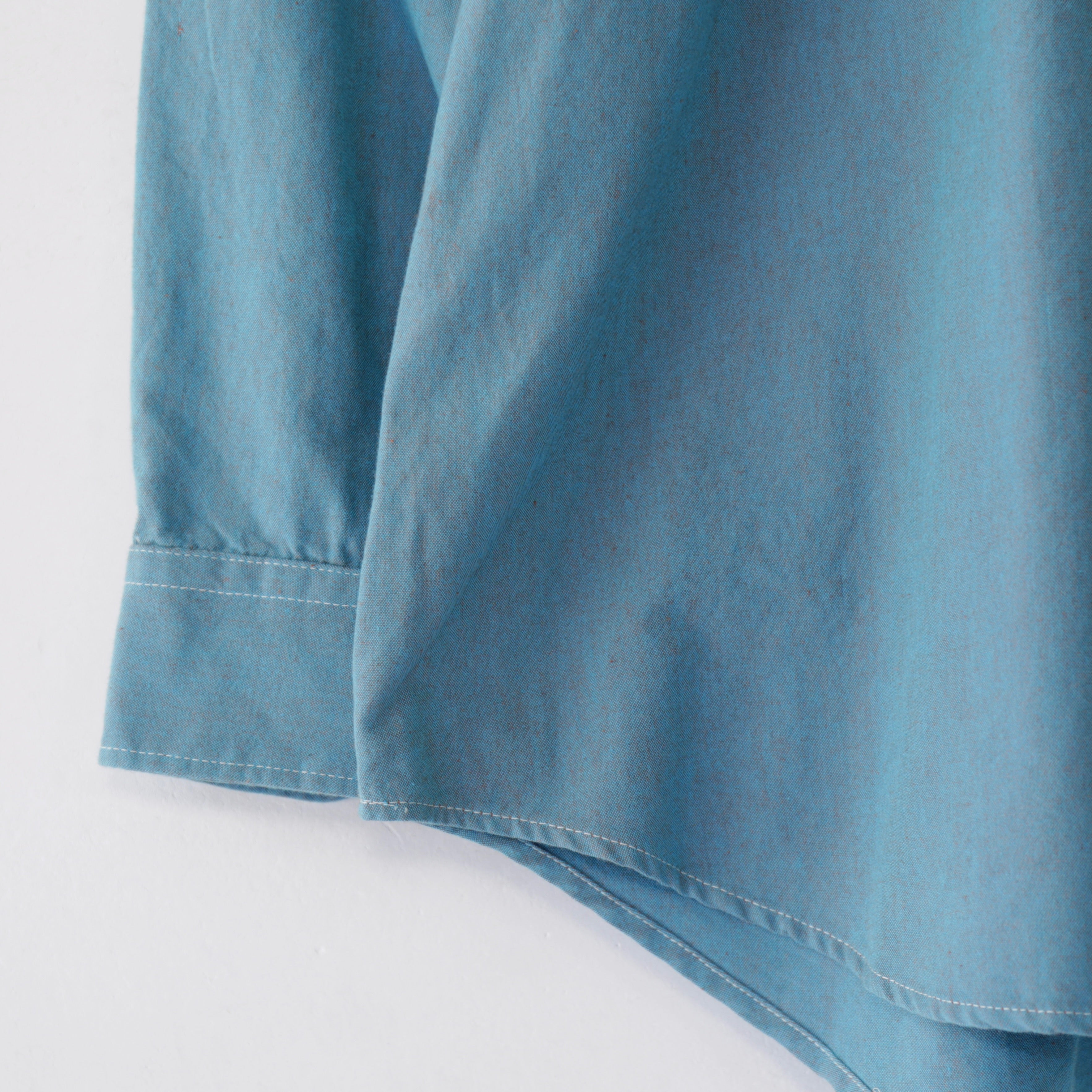 IVY BD Shirt - Cotton Iridescent｜Jade – everly