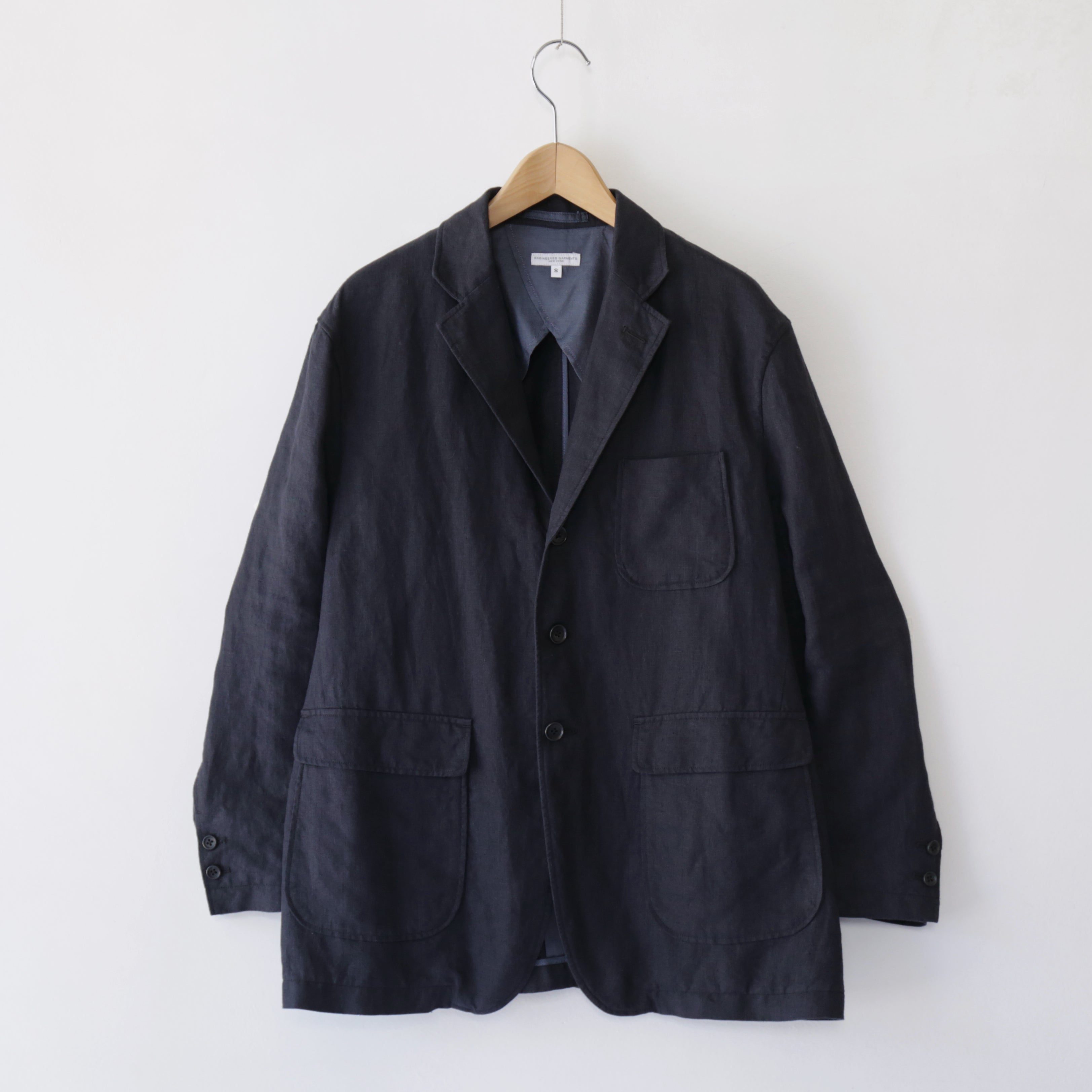 IVY Blazer - Linen Twill ｜Navy – everly