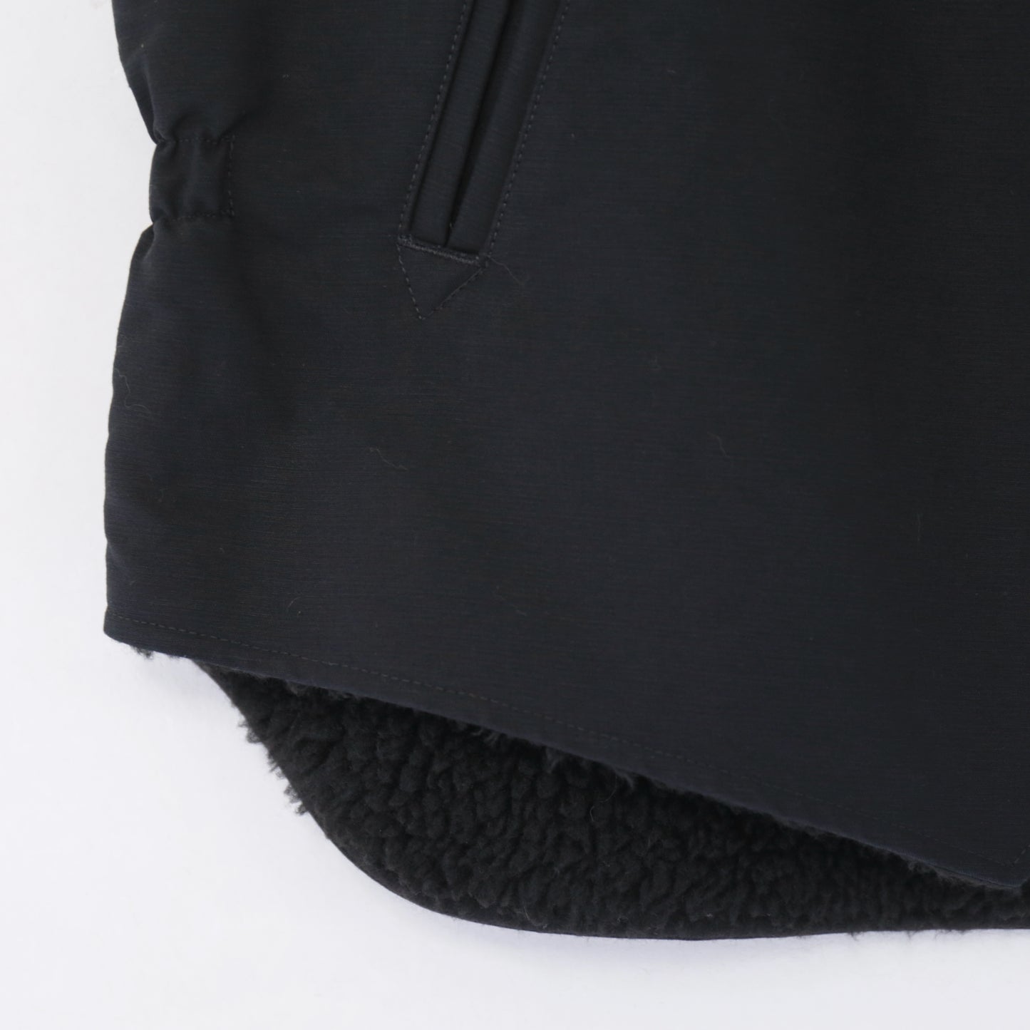 LL Vest - Cotton Double Cloth｜Black