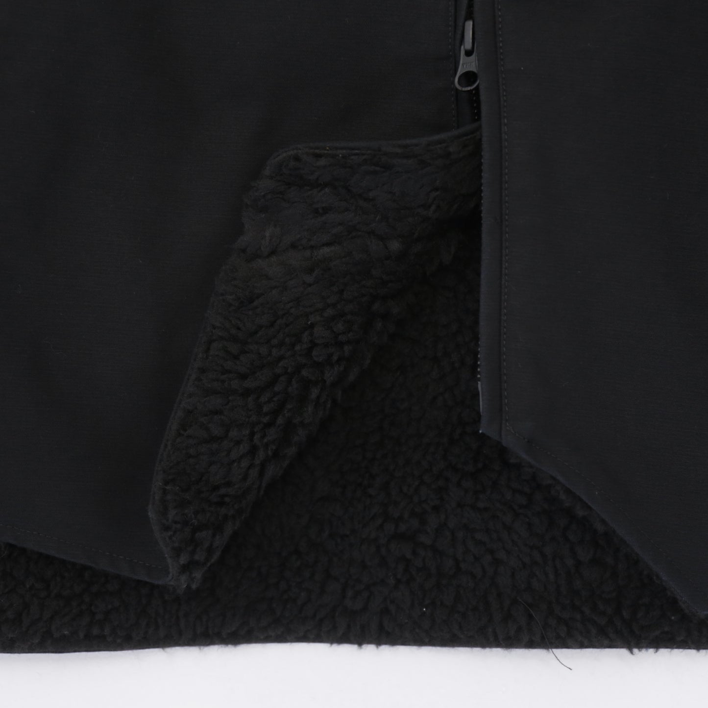 LL Vest - Cotton Double Cloth｜Black