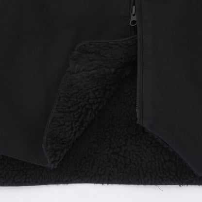 LL Vest - Cotton Double Cloth｜Black