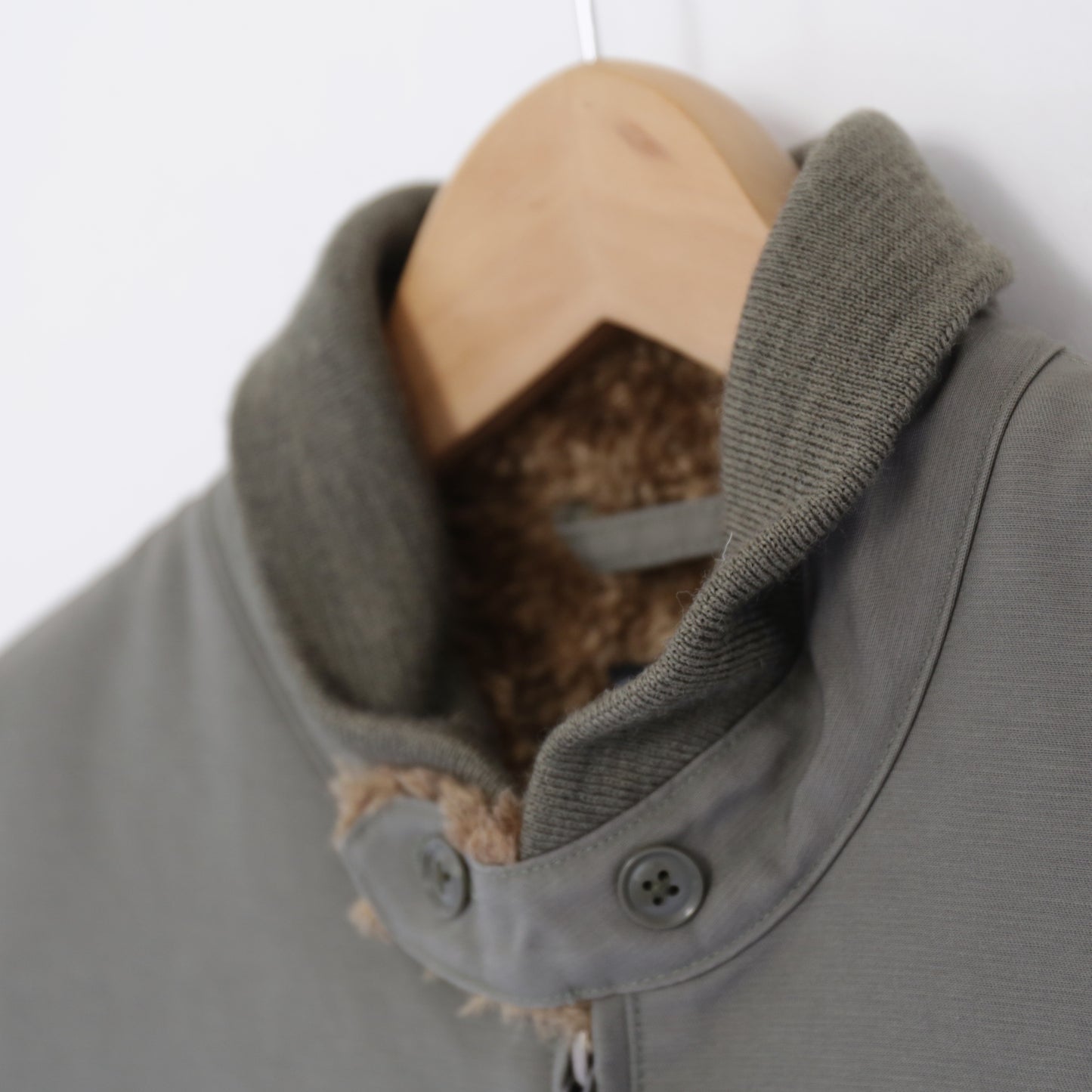 LL Vest - Cotton Double Cloth｜Olive