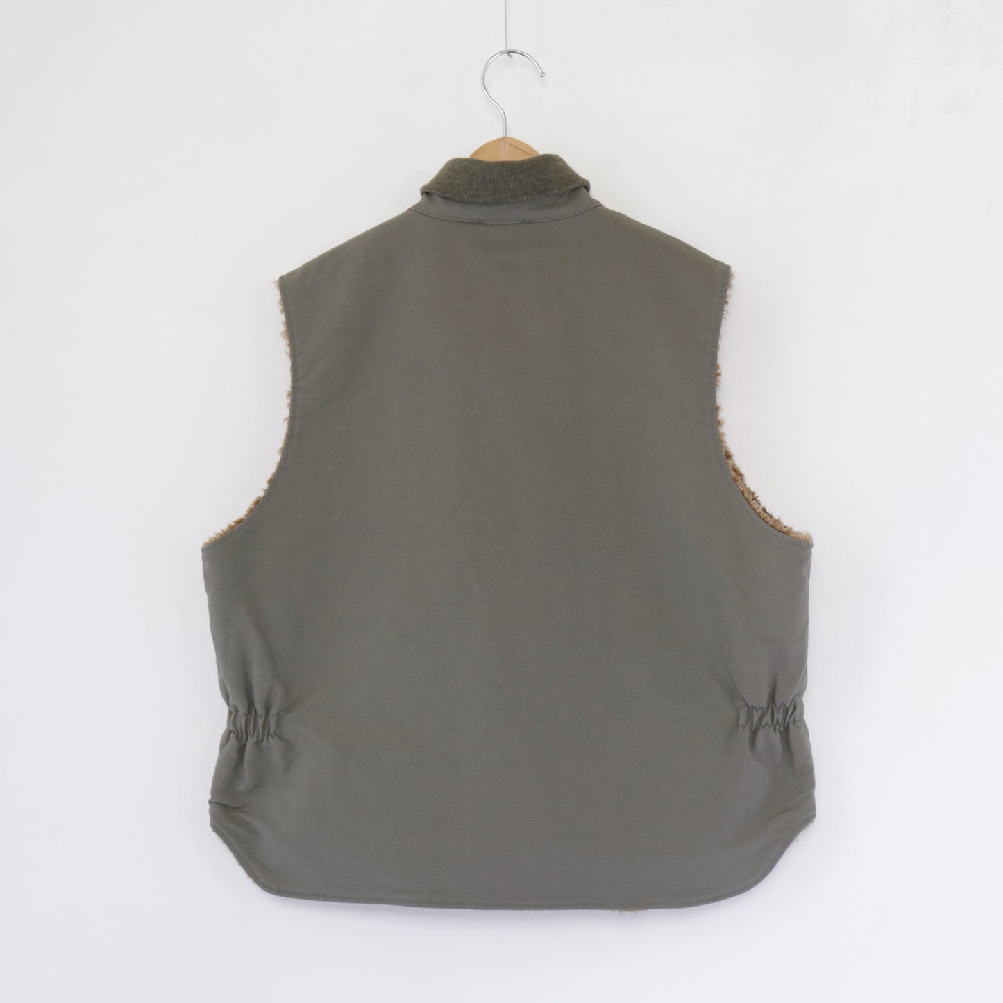 LL Vest - Cotton Double Cloth｜Olive