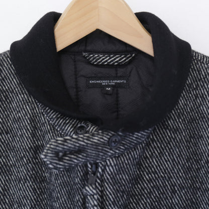 LL Vest - Wool Shaggy Twill｜Black