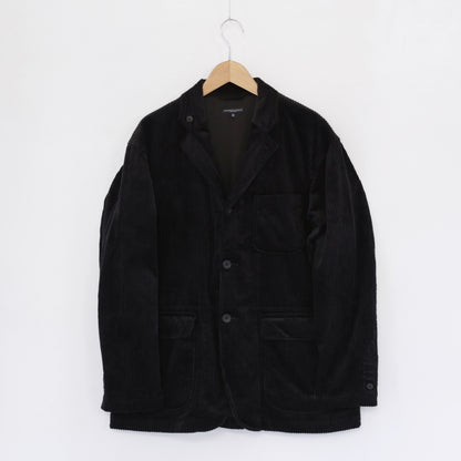 Loiter Jacket - Cotton 4.5W Corduroy｜Black