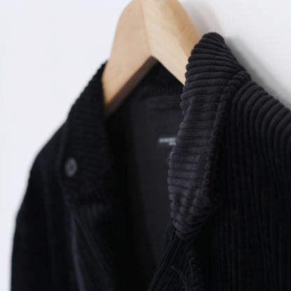 Loiter Jacket - Cotton 4.5W Corduroy｜Black