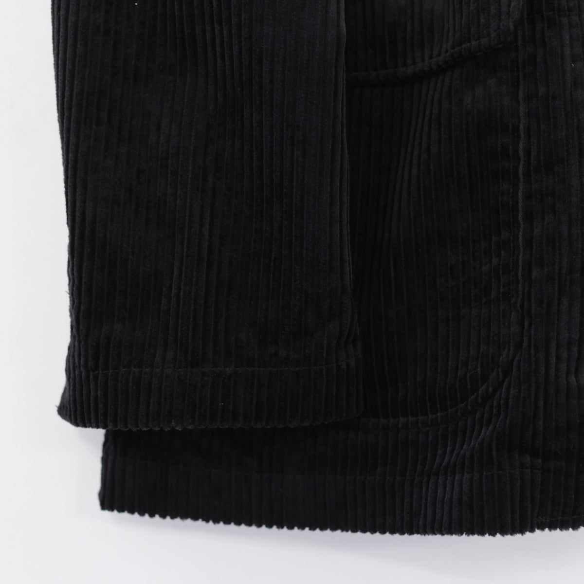 Loiter Jacket - Cotton 4.5W Corduroy｜Black