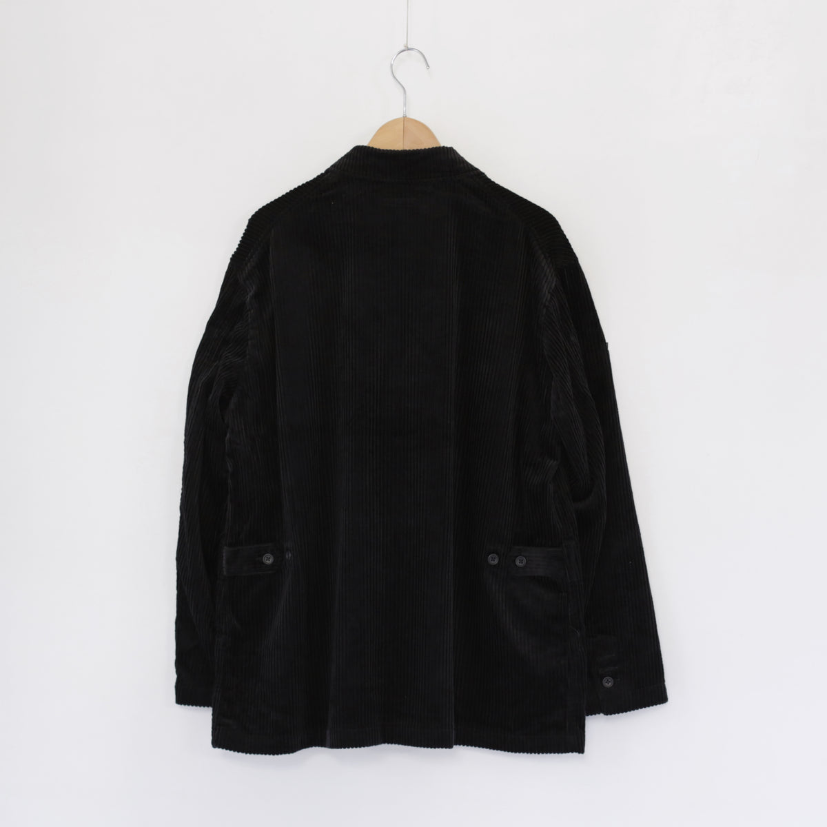Loiter Jacket - Cotton 4.5W Corduroy｜Black