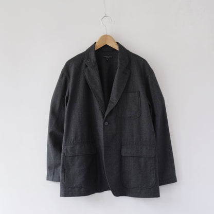 Loiter Jacket - Highcount Worsted Wool｜Charcoal