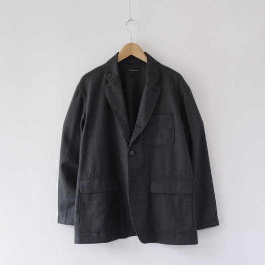 Loiter Jacket - Highcount Worsted Wool｜Charcoal