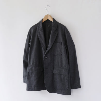 Loiter Jacket - Highcount Worsted Wool｜Charcoal