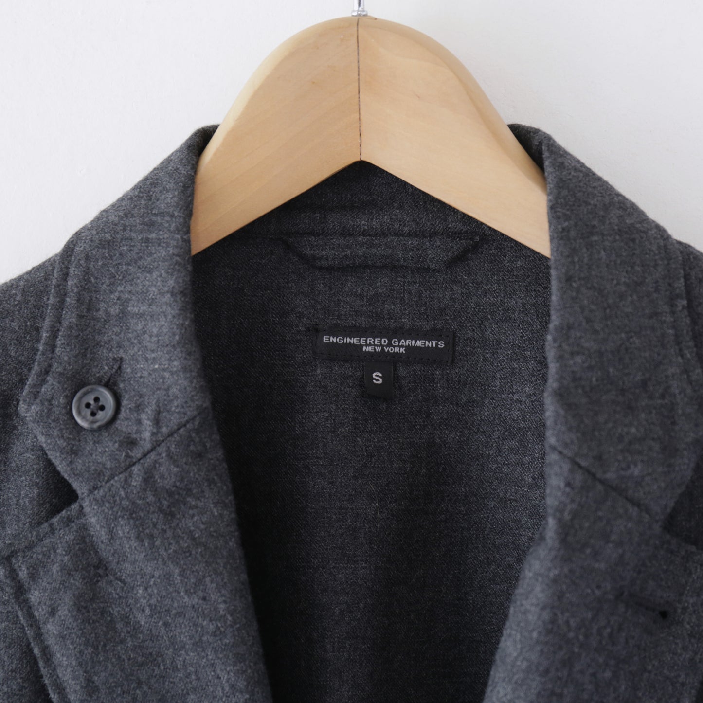 Loiter Jacket - Highcount Worsted Wool｜Charcoal