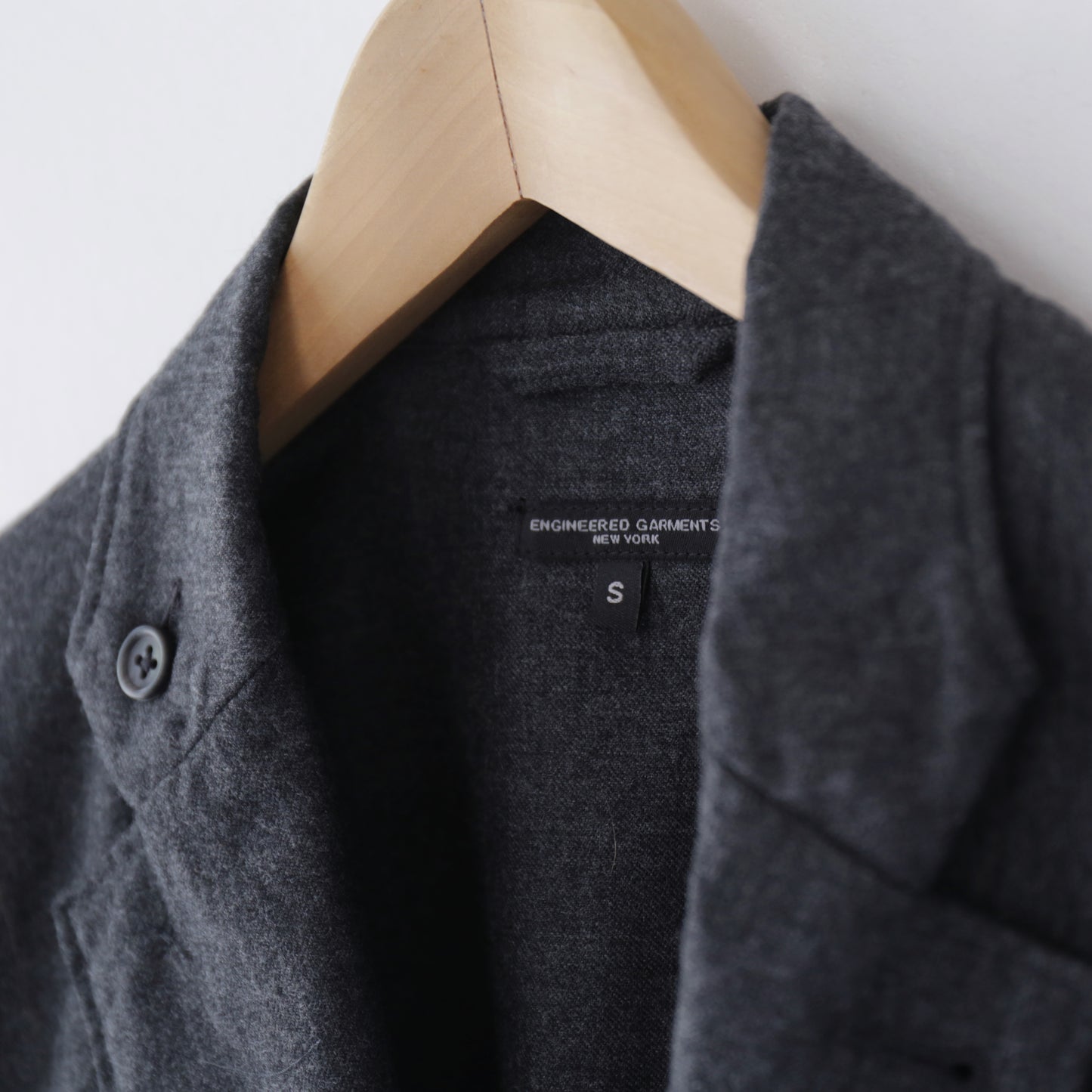 Loiter Jacket - Highcount Worsted Wool｜Charcoal