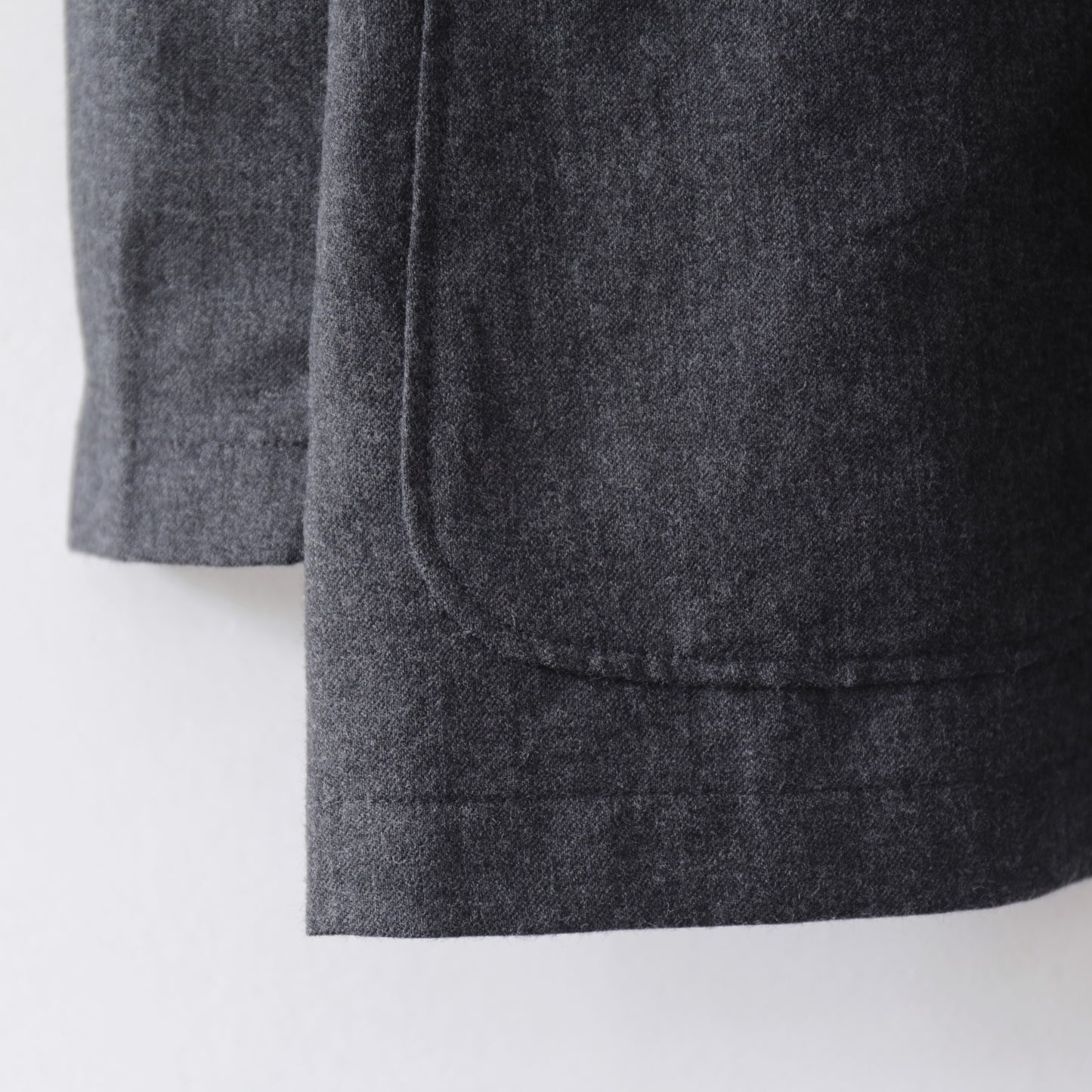Loiter Jacket - Highcount Worsted Wool｜Charcoal