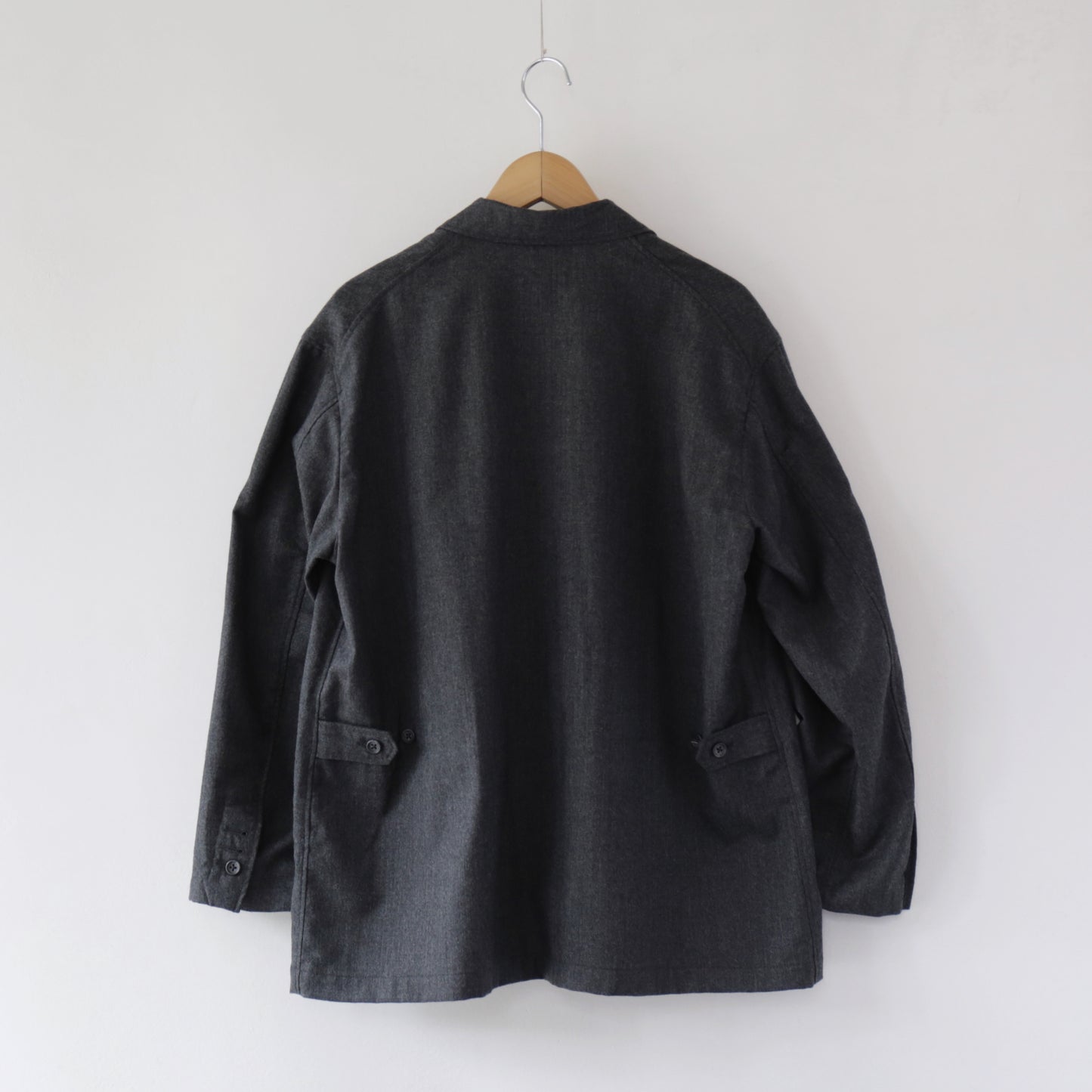 Loiter Jacket - Highcount Worsted Wool｜Charcoal