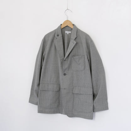 Loiter Jacket - Micro Houndstooth Tropiical Wool｜Grey