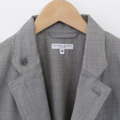 Loiter Jacket - Micro Houndstooth Tropiical Wool｜Grey
