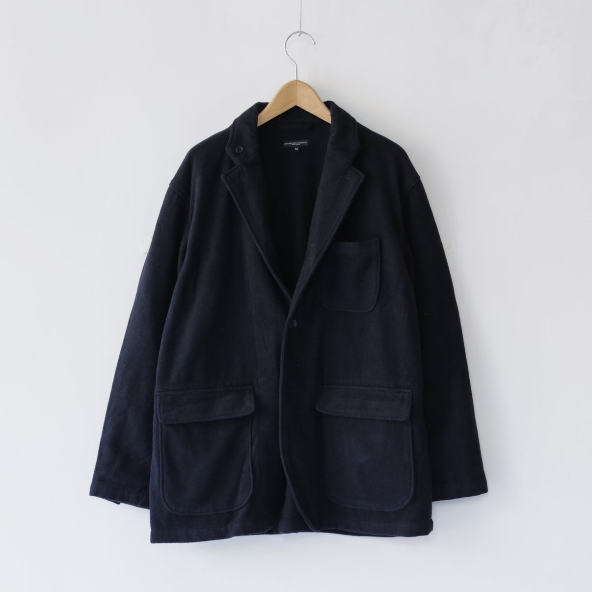 Loiter Jacket Wool polyester Heavy flannel｜Dk.Navy everly