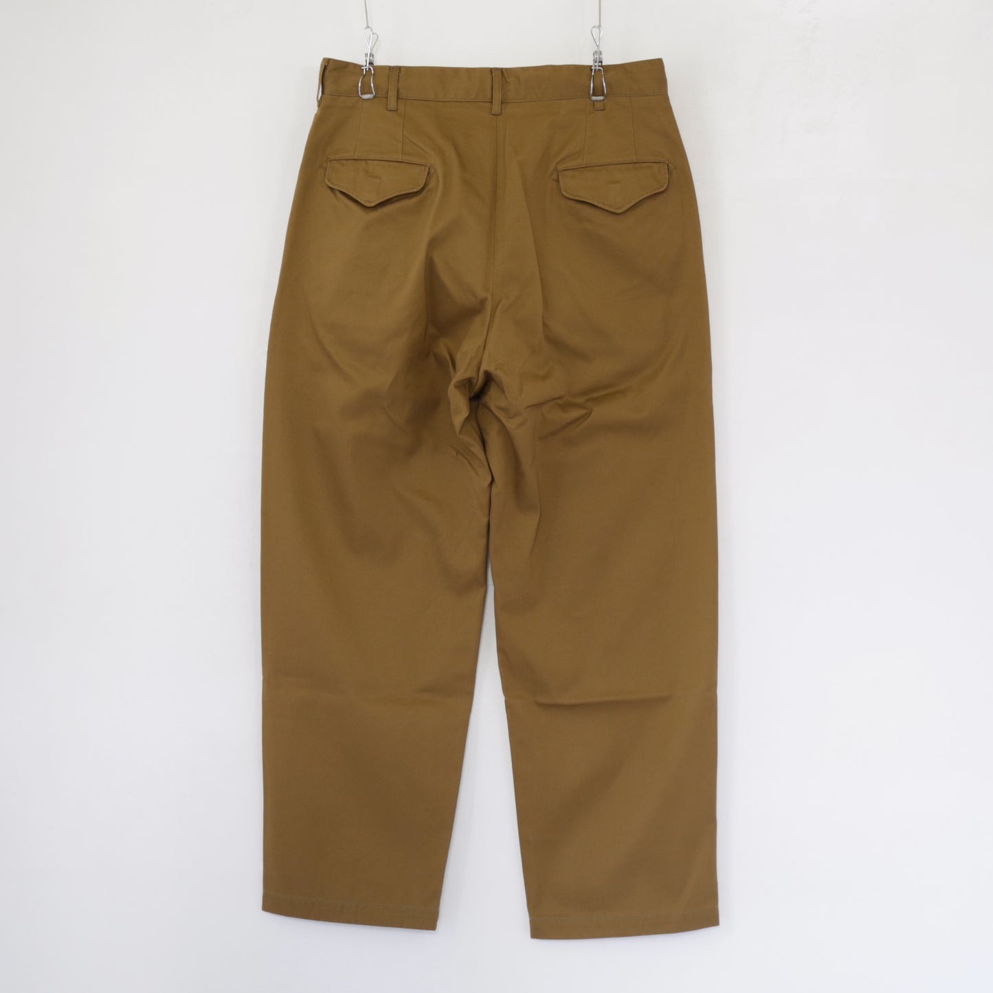 Officer Pant - Cotton H.C Heavy Twill｜Camel
