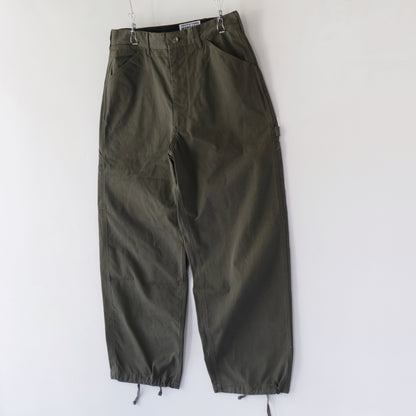 Painter Pant - Heavyweight Cotton Ripstop｜Olive