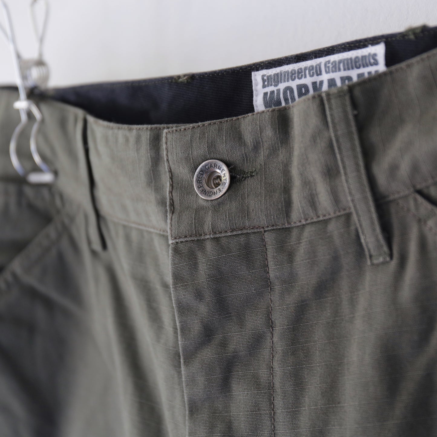 Painter Pant - Heavyweight Cotton Ripstop｜Olive