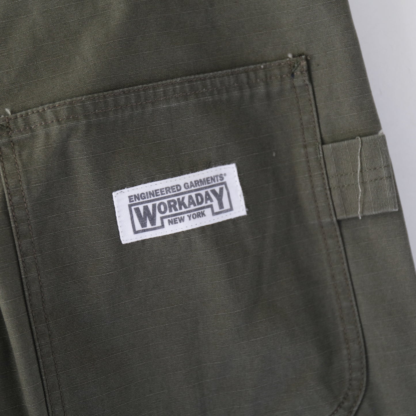 Painter Pant - Heavyweight Cotton Ripstop｜Olive