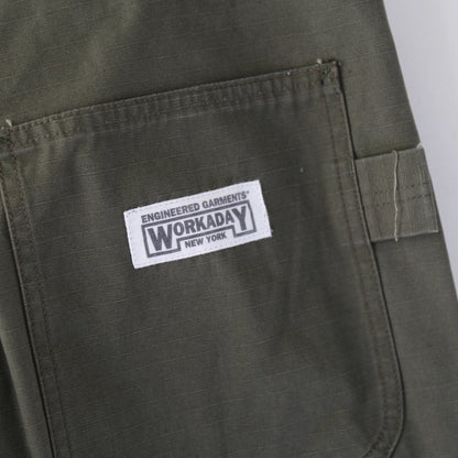 Painter Pant - Heavyweight Cotton Ripstop｜Olive