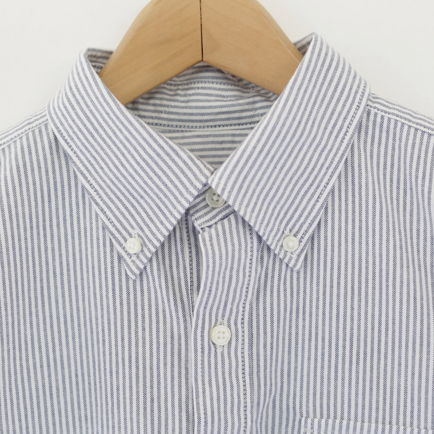 Popover Shirt - Cotton Candy Stripe｜Blue