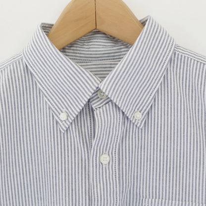 Popover Shirt - Cotton Candy Stripe｜Blue