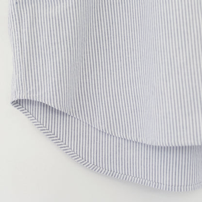 Popover Shirt - Cotton Candy Stripe｜Blue