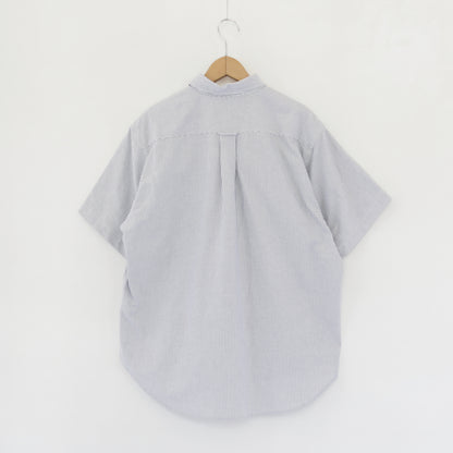 Popover Shirt - Cotton Candy Stripe｜Blue
