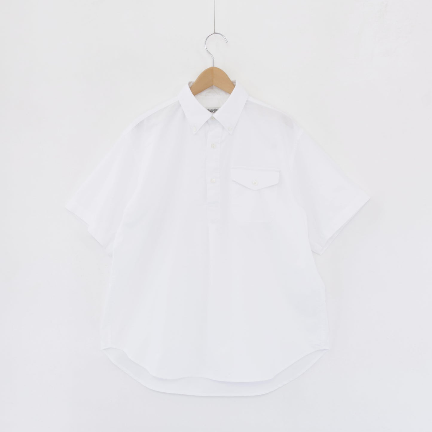 Popover Shirt - Cotton Oxford｜White