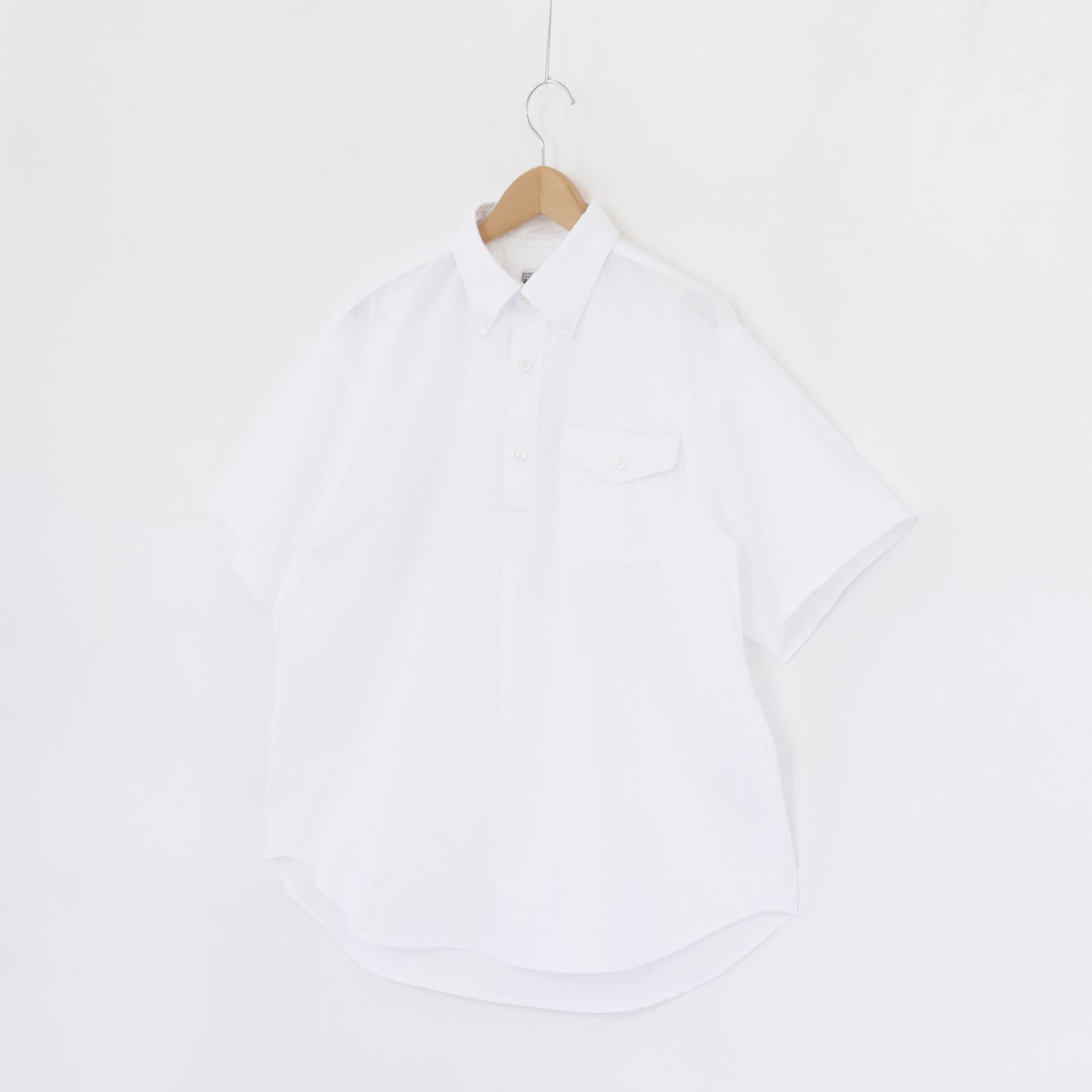 Popover Shirt - Cotton Oxford｜White