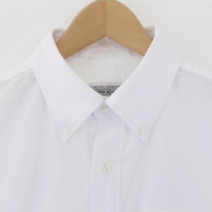 Popover Shirt - Cotton Oxford｜White