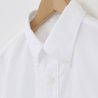 Popover Shirt - Cotton Oxford｜White
