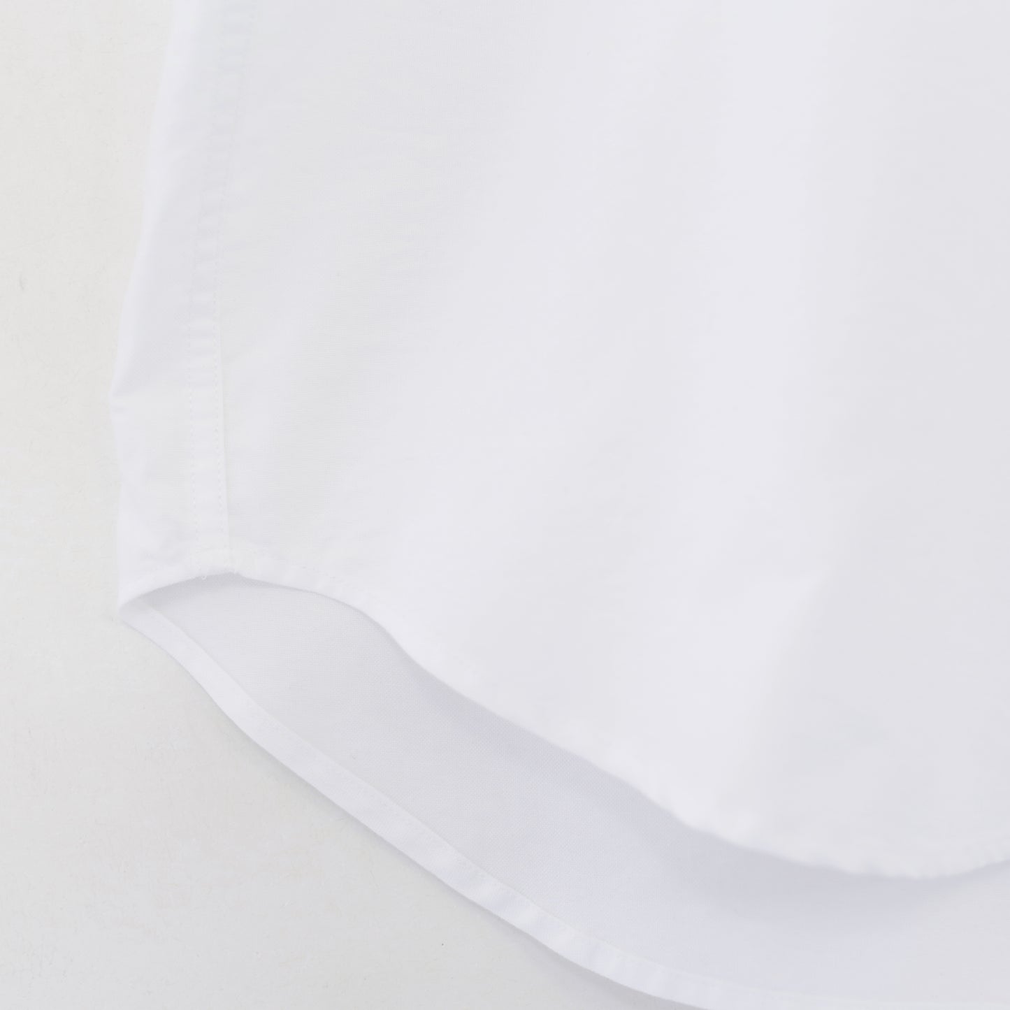 Popover Shirt - Cotton Oxford｜White