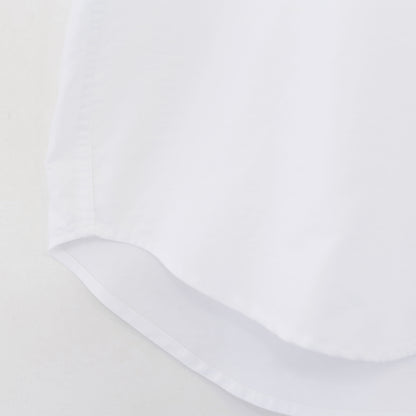 Popover Shirt - Cotton Oxford｜White