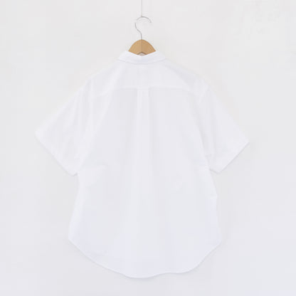 Popover Shirt - Cotton Oxford｜White