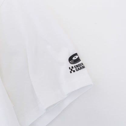 Printed Cross Crewneck T - This Are｜White