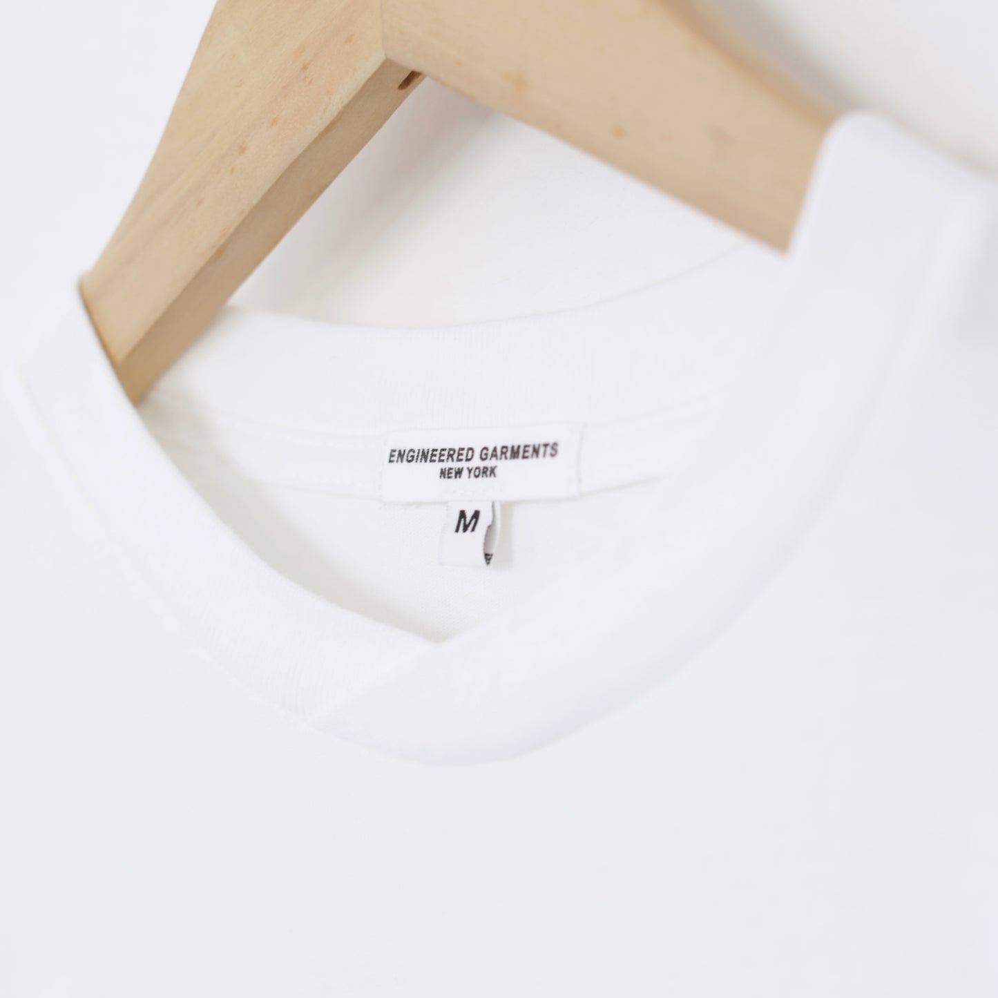 Printed Cross Crewneck T - This Are｜White