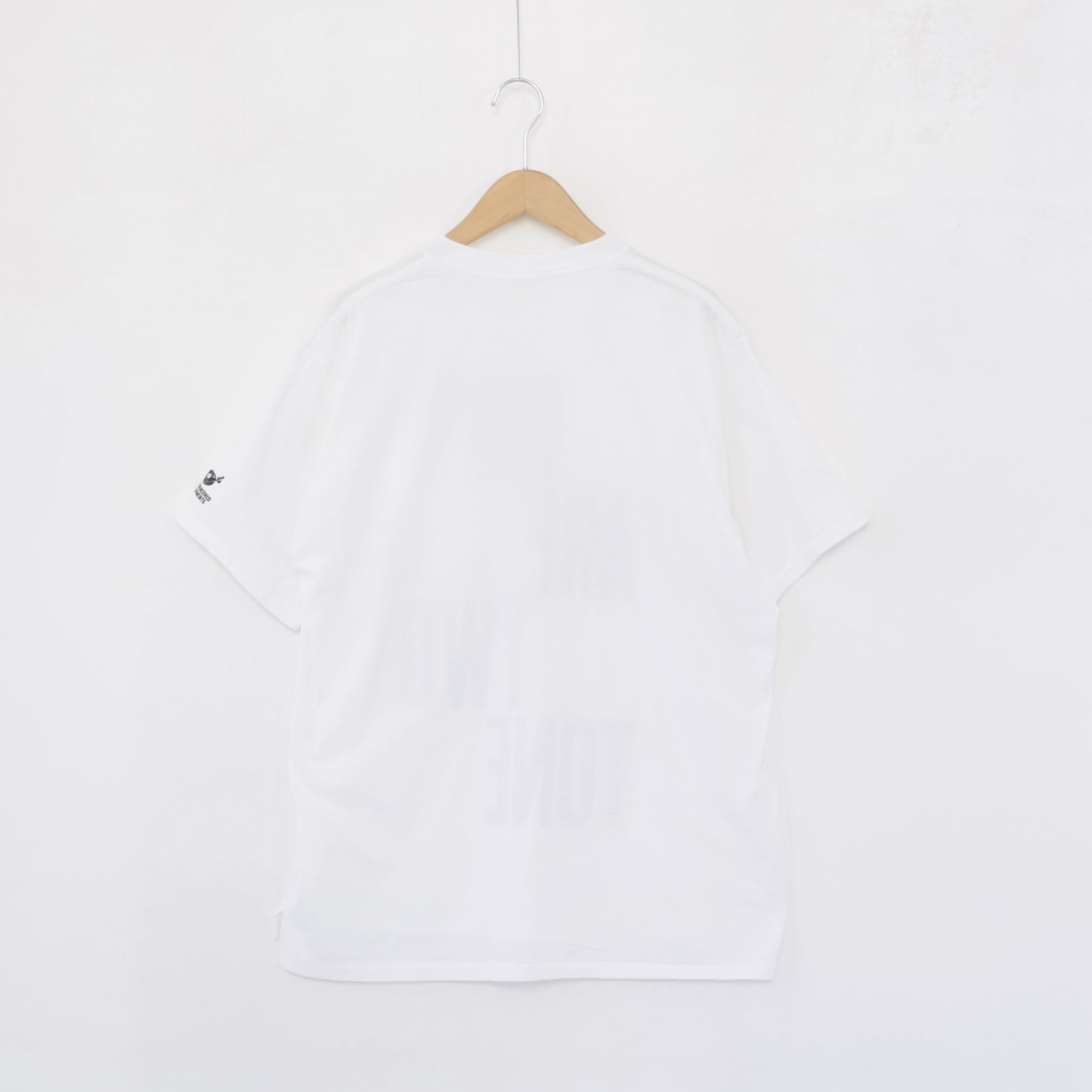 Printed Cross Crewneck T - This Are｜White