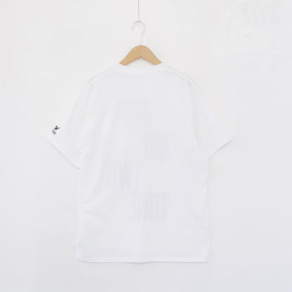 Printed Cross Crewneck T - This Are｜White
