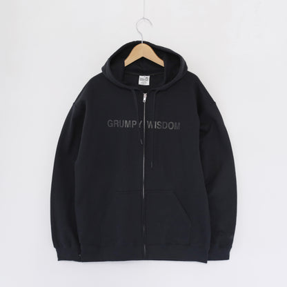 Printed Hoodie - Grumpy | Black