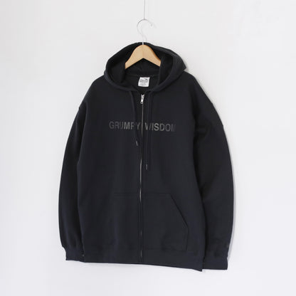 Printed Hoodie - Grumpy | Black