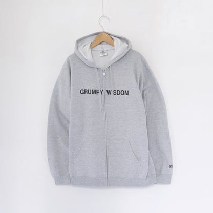 Printed Hoodie - Grumpy | Grey