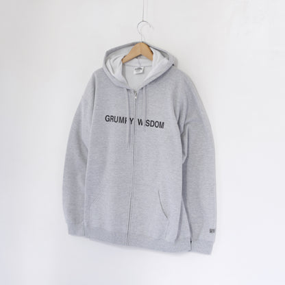 Printed Hoodie - Grumpy | Grey