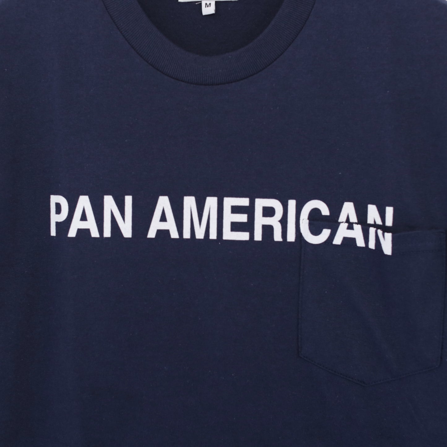 Printed S/S Tee - Pan American｜Navy